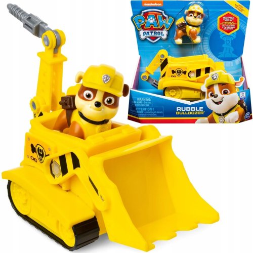 PSI PATROL POJAZD RATUNKOWY RUBBLE PIESEK SPIN MASTER