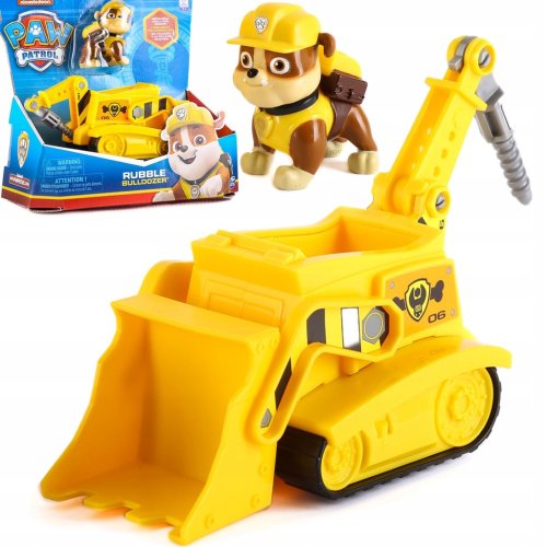 PSI PATROL POJAZD RATUNKOWY RUBBLE PIESEK SPIN MASTER