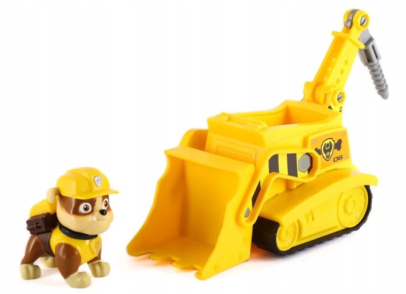 PSI PATROL POJAZD RATUNKOWY RUBBLE PIESEK SPIN MASTER