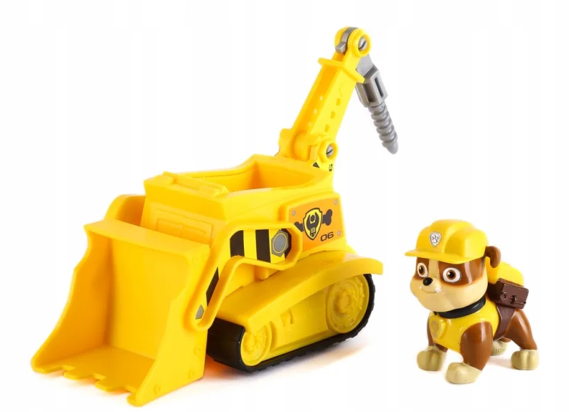 PSI PATROL POJAZD RATUNKOWY RUBBLE PIESEK SPIN MASTER