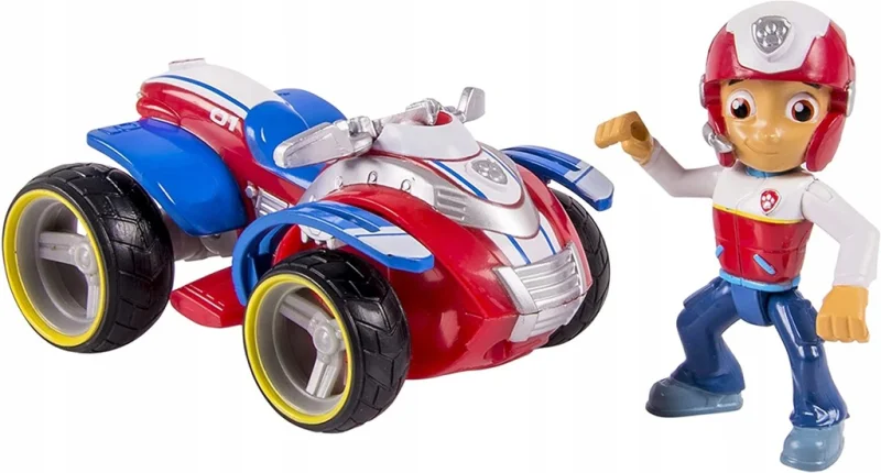 PSI PATROL QUAD POJAZD RATUNKOWY ATV + FIGURKA RYDER