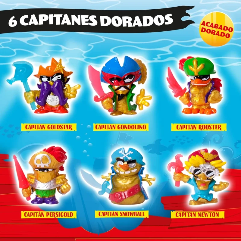 PIRATIX FIGURKA MagicBox Shark Treasure Saszetka z figurką s.2 BOX 24 SZT.