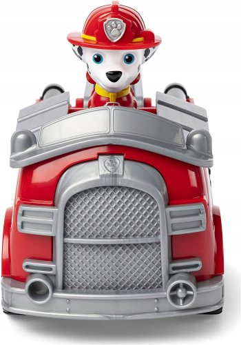 PSI PATROL MARSHALL FIGURKA PIESEK + POJAZD AUTO DUŻY WÓZ STRAŻACKI SPIN