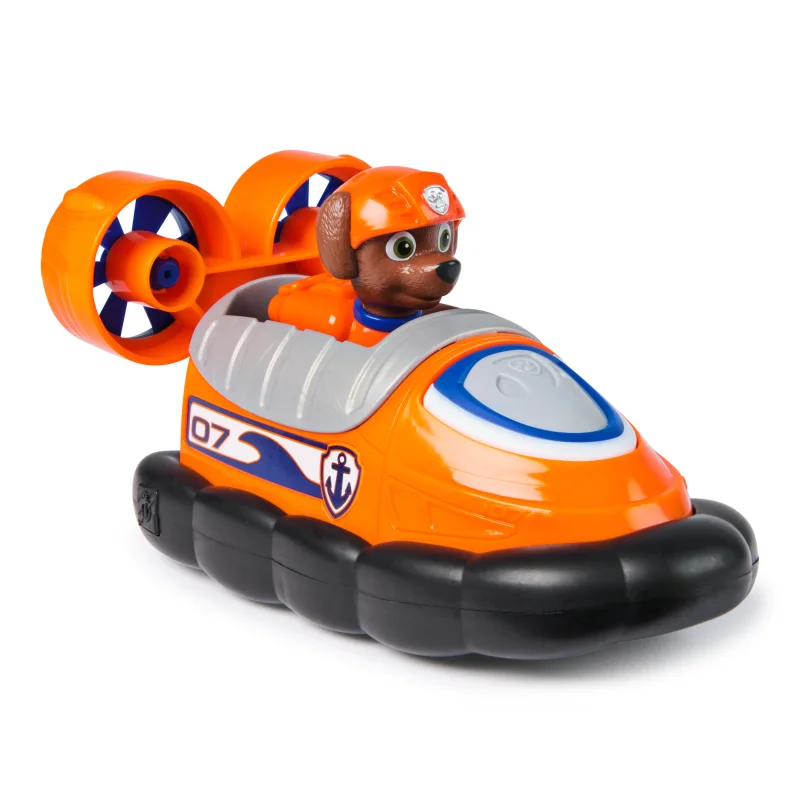 PSI PATROL ZESTAW POJAZD RATUNKOWY + FIGURKA ZUMA Poduszkowiec ORYG.