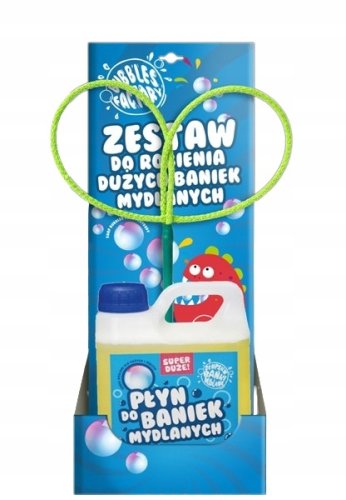 ZESTAW DO BANIEK MYDLANYCH PŁYN 1000 ML BAŃKI SŁUPSKIE 1L + MOTYLEK