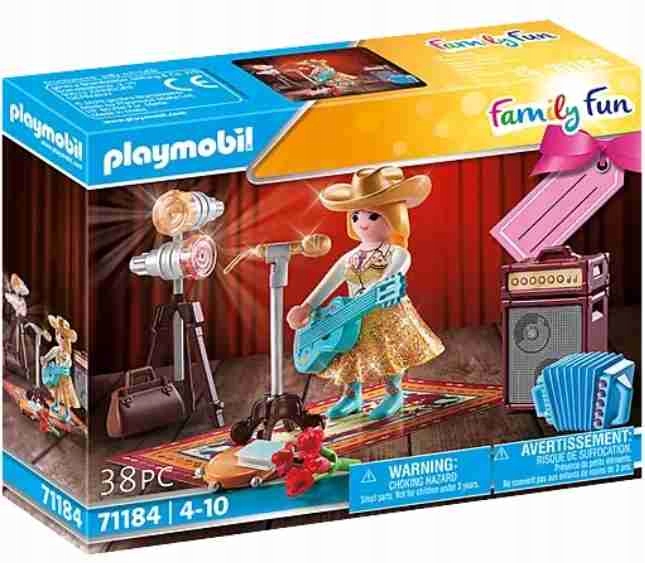 PLAYMOBIL 71184 piosenkarka country klocki zestaw akcesoria