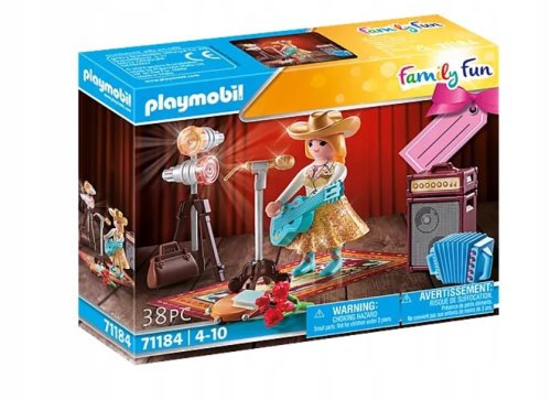 PLAYMOBIL 71184 piosenkarka country klocki zestaw akcesoria