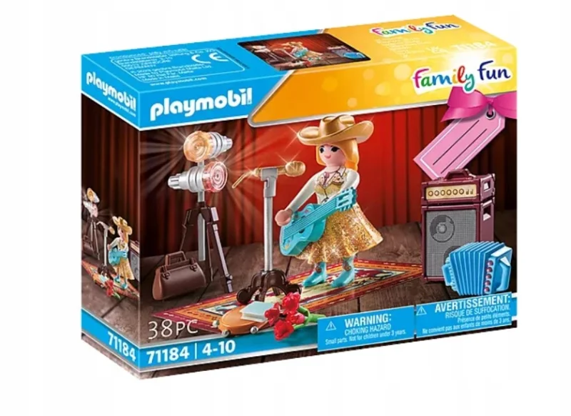 PLAYMOBIL 71184 piosenkarka country klocki zestaw akcesoria
