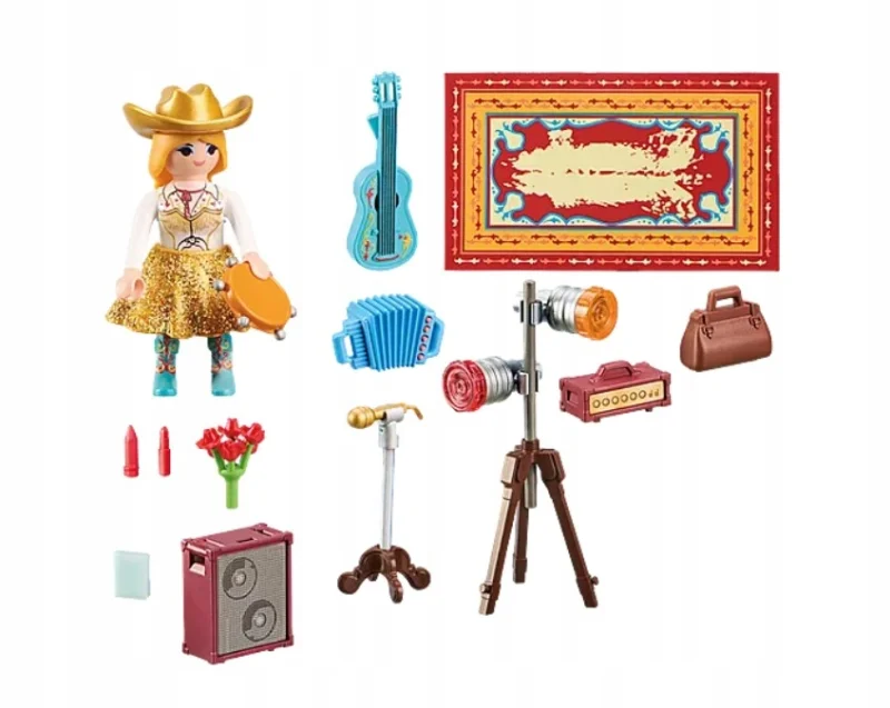PLAYMOBIL 71184 piosenkarka country klocki zestaw akcesoria