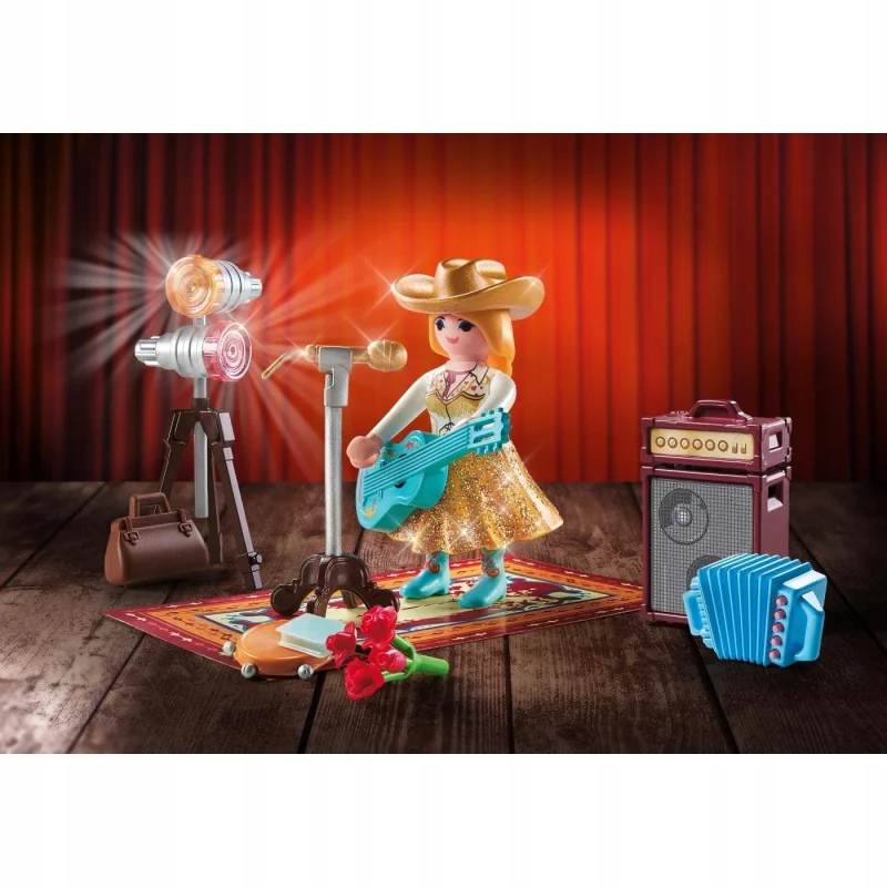 PLAYMOBIL 71184 piosenkarka country klocki zestaw akcesoria
