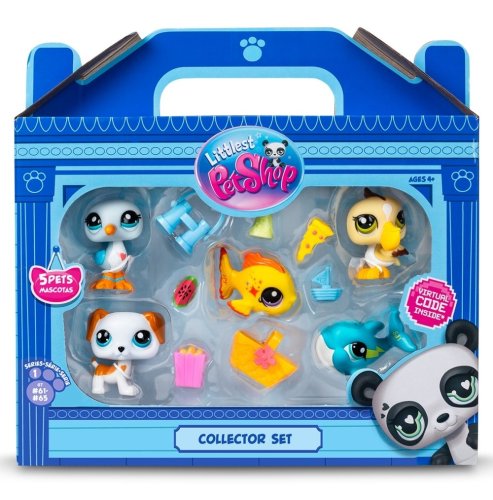 LITTLEST PET SHOP DUŻY ZESTAW FIGURKI + AKCESORIA HASBRO 5 x FIGURKA PLAŻA