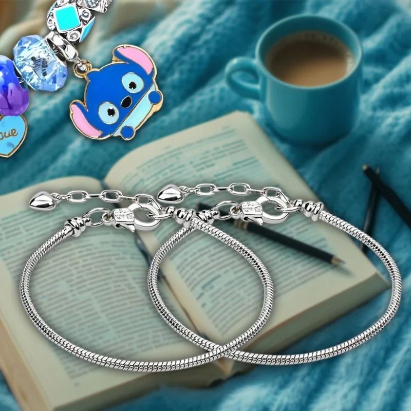 STICH ZESTAW KORALIKÓW DO ROBIENIA BRANSOLETEK BIŻUTERII LILO STITCH CHARMS
