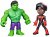 HASBRO SPIDEY i super kumple MILES MORALES i HULK 2 szt. FIGUREK Spider-Man