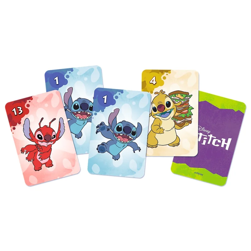 GRA PIOTRUŚ LILO I STITCH PIESKI GRA KARCIANA KARTY do gry TREFL BAJKA
