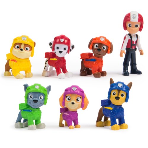 PSI PATROL DUŻY ZESTAW 7 FIGUREK RUCHOME FIGURKI CHASE SKYE MARSHALL AIR 7