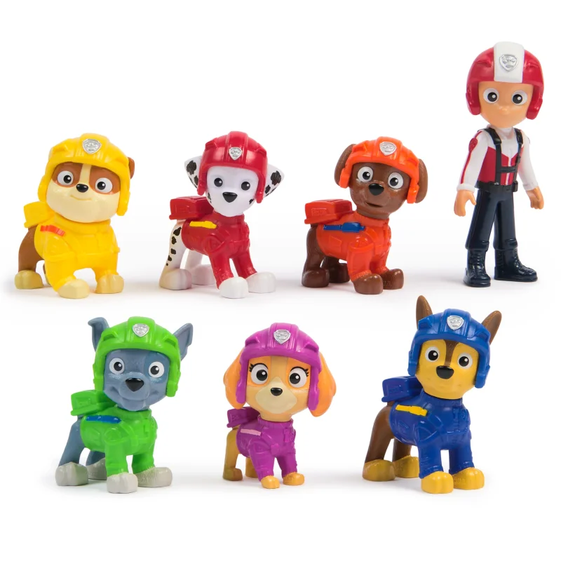 PSI PATROL DUŻY ZESTAW 7 FIGUREK RUCHOME FIGURKI CHASE SKYE MARSHALL AIR 7
