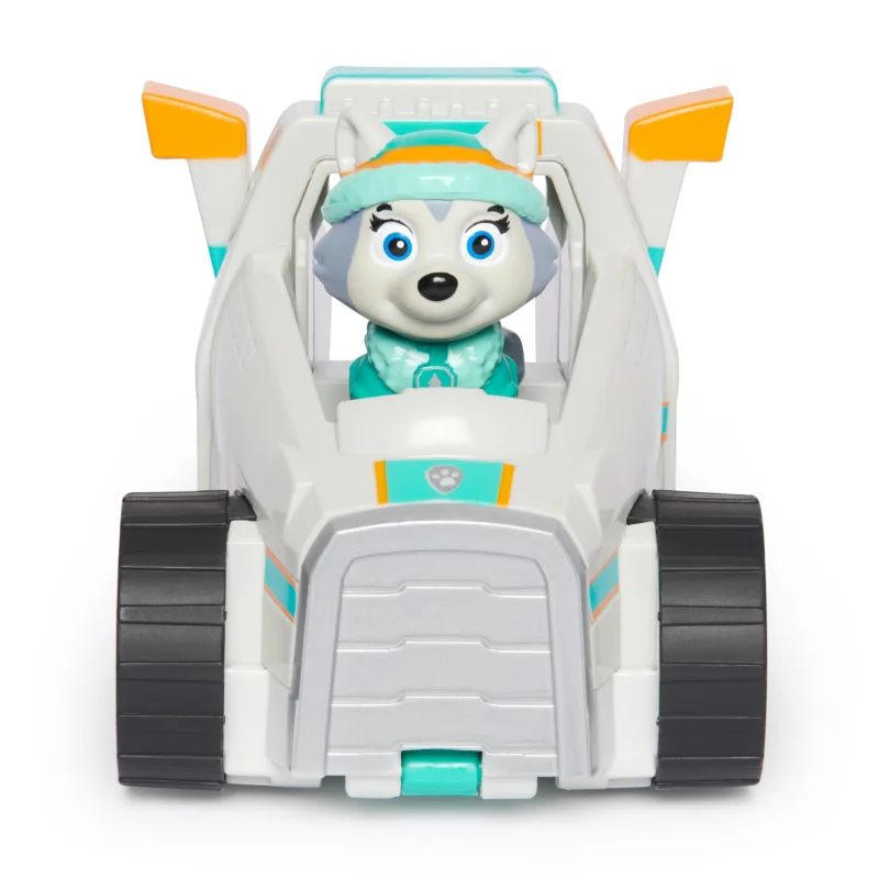 PSI PATROL POJAZD AUTO ZESTAW FIGURKA EVEREST ZE SKUTEREM ŚNIEŻNYM