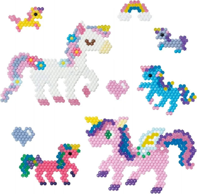 AQUABEADS EPOCH TAJEMNICZY JEDNOROŻEC 31944 KORALIKI NA WODĘ KREATYWNE