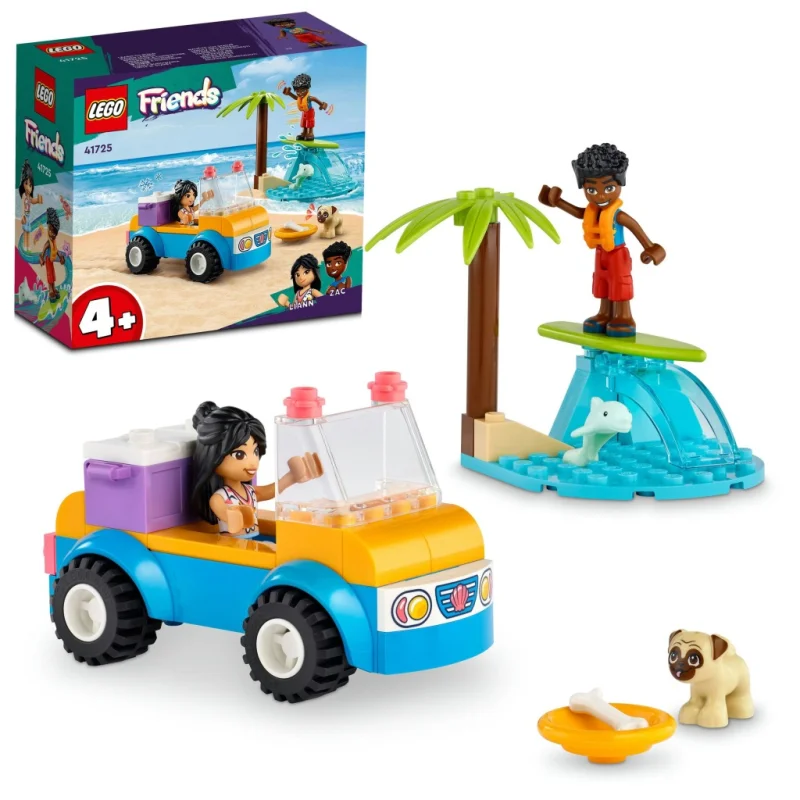 LEGO 41725 ZABAWA Z ŁAZIKIEM PLAŻOWYM WODNE ZABAWY PIESEK