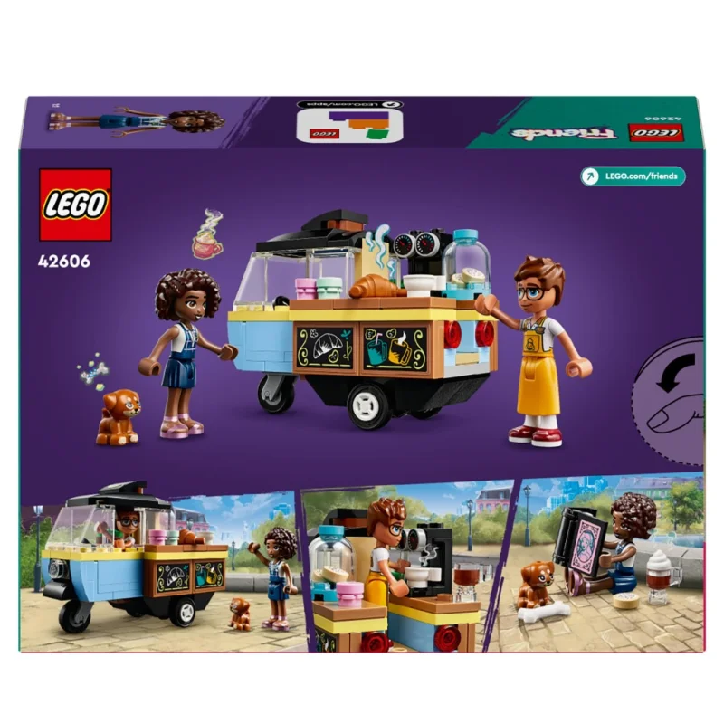LEGO FRIENDS 42606 MOBILNA KAWIARNIA AUTKO