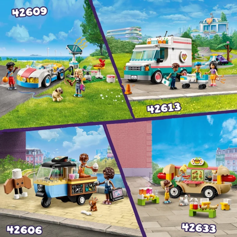 LEGO FRIENDS 42606 MOBILNA KAWIARNIA AUTKO