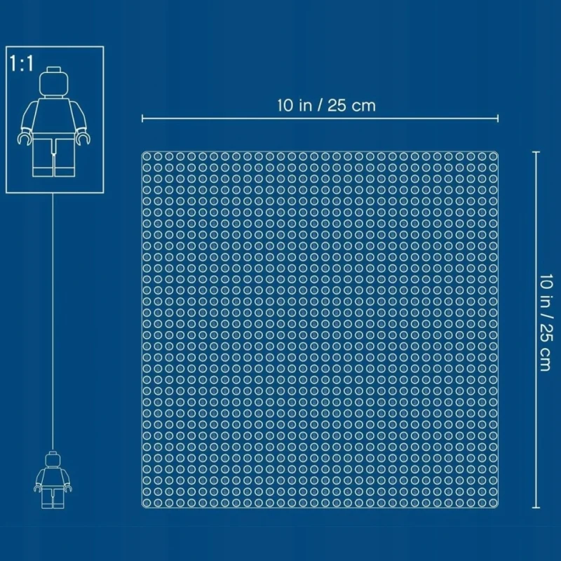 LEGO CLASSIC 11025 NIEBIESKA PŁYTKA KONSTRUKCYJNA 25x25 cm PODKŁADKA