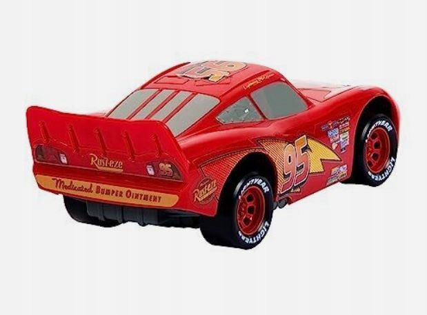 CARS ZYGZAK MCQUEEN AUTKO INTERAKTYWNE RUCHOME OCZY POJAZD DUŻY SAMOCHÓD XL