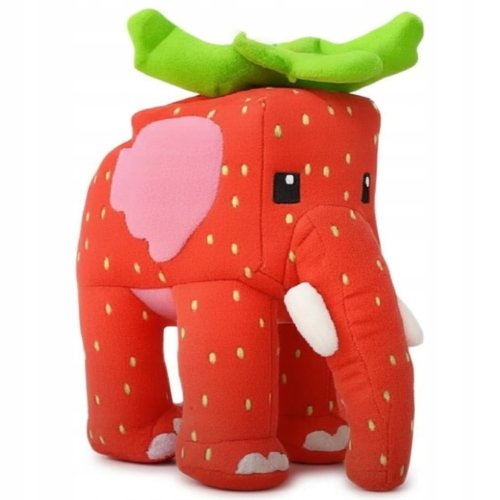 MASKOTKA STEAL A BRAINROT ROBLOX SŁOŃ TRUSKAWKA 25CM STRAWBERRY ELEPHANT XL