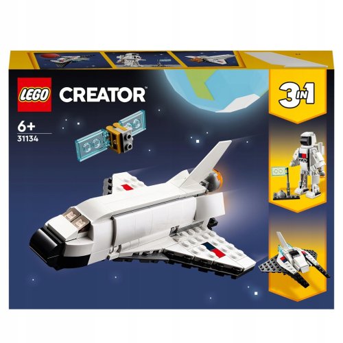 LEGO CREATOR PROM KOSMICZNY 31134 ASTRONAUTA STATEK KOSMOS