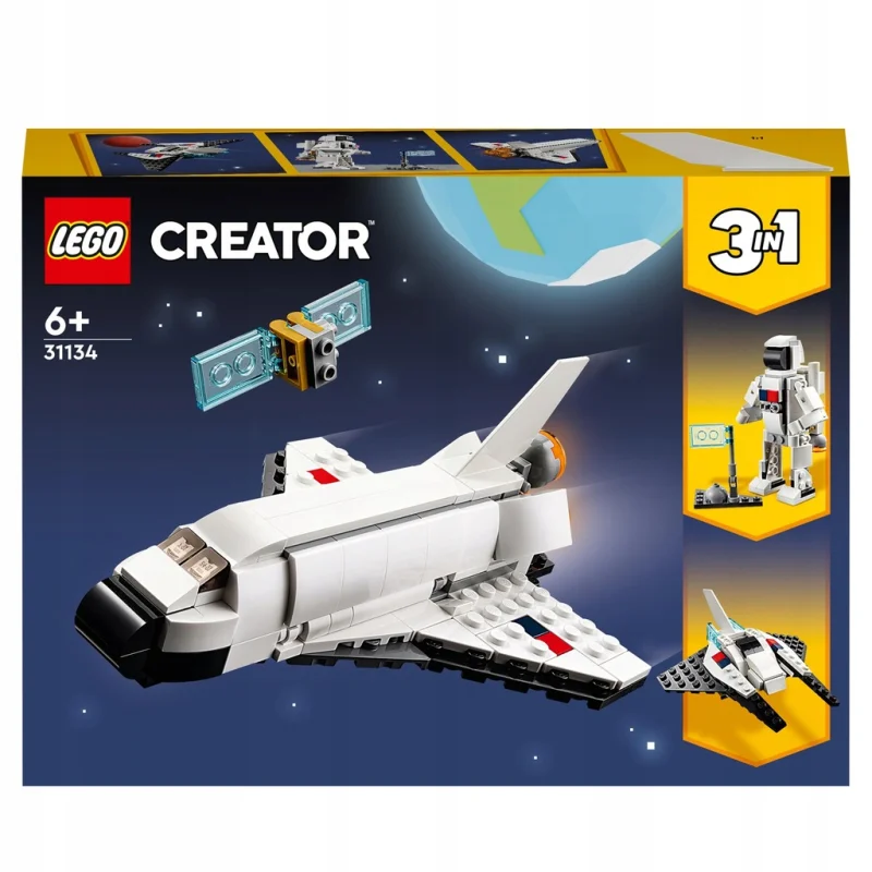 LEGO CREATOR PROM KOSMICZNY 31134 ASTRONAUTA STATEK KOSMOS
