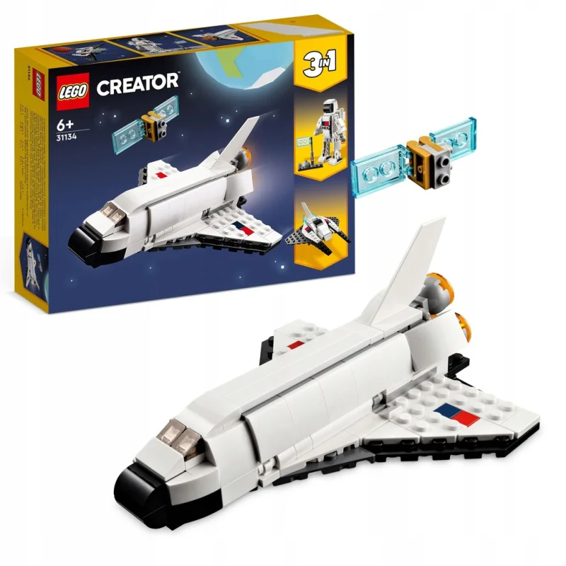 LEGO CREATOR PROM KOSMICZNY 31134 ASTRONAUTA STATEK KOSMOS
