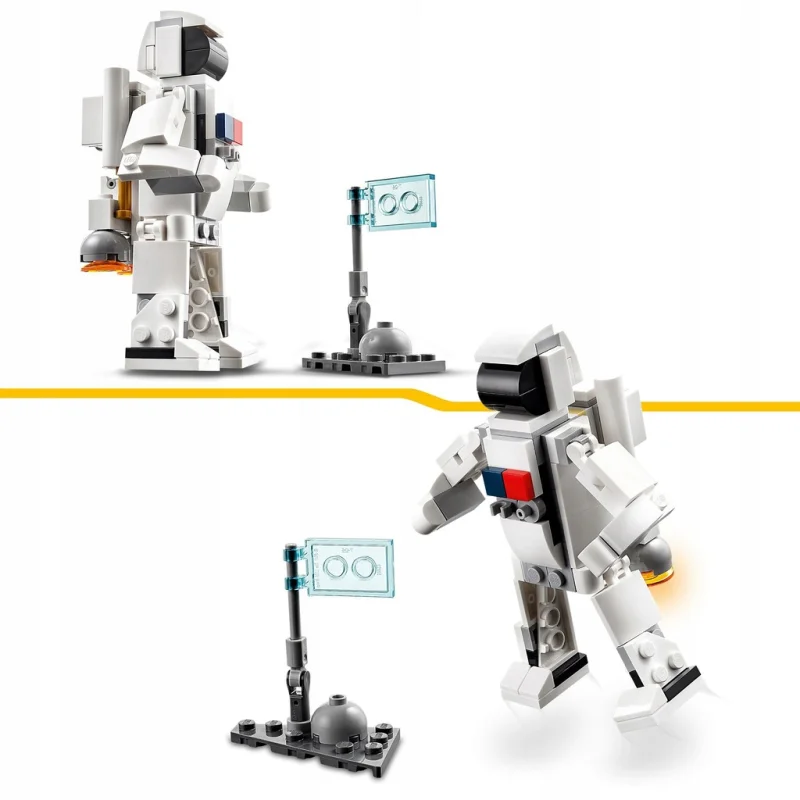 LEGO CREATOR PROM KOSMICZNY 31134 ASTRONAUTA STATEK KOSMOS