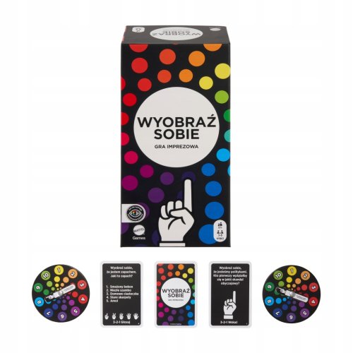 MATTEL Wyobraź sobie gra HYB63 Towarzyska gra imprezowa dla dorosłych 17+