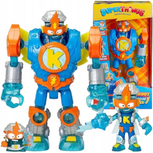 SUPER THINGS ROBOT SUPERBOT KID KAZOOM POWER 15 CM ZINGS