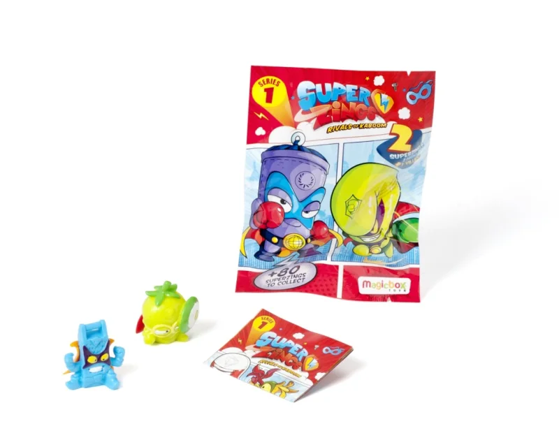 SUPER ZINGS SERIA 1 Dwupak FIGURKA W SASZETCE NIESPODZIANKA 2 szt. Magicbox