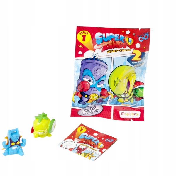 SUPER ZINGS SERIA 1 Dwupak FIGURKA W SASZETCE NIESPODZIANKA 2 szt. Magicbox