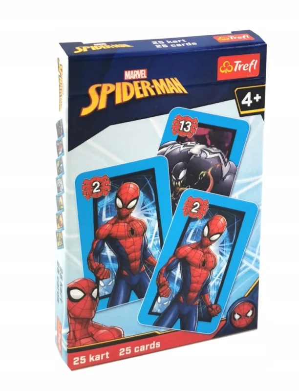 KARTY PIOTRUŚ SPIDER MAN MARVEL GRA KARCIANA & MEMO 2W1 TREFL