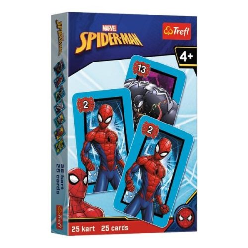 KARTY PIOTRUŚ SPIDER MAN MARVEL GRA KARCIANA & MEMO 2W1 TREFL