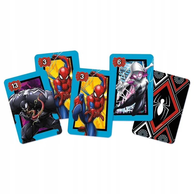 KARTY PIOTRUŚ SPIDER MAN MARVEL GRA KARCIANA & MEMO 2W1 TREFL