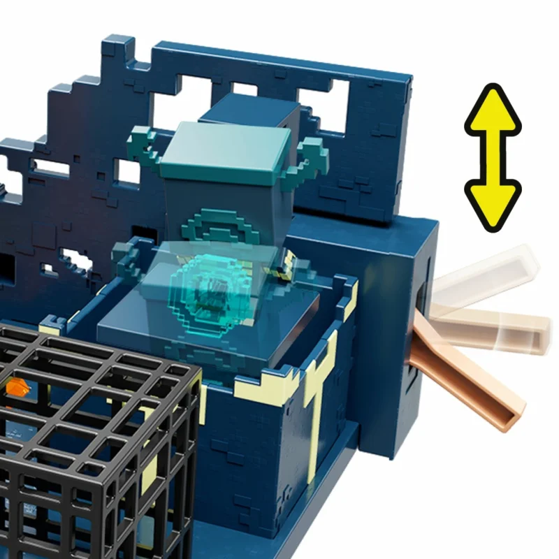 MATTEL MINECRAFT MINI MODE Zestaw Powrót Strażnika 2 FIGURKI Steve Strażnik