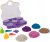 KINETIC SAND PIASEK KINETYCZNY PIASKOLINA FOREMKI 5 KOLORÓW DUŻA WALIZKA