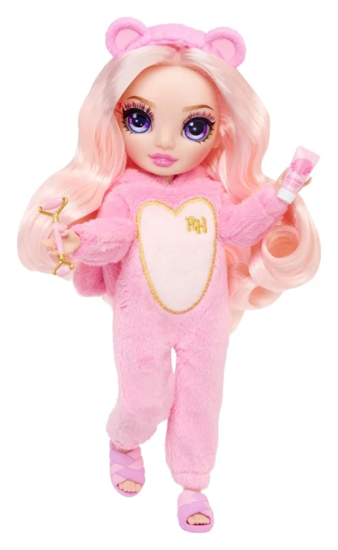 RAINBOW HIGH JUNIOR PJ ZESTAW PIŻAMA PARTY FASHION LALKA BELLA PARKER 30 cm