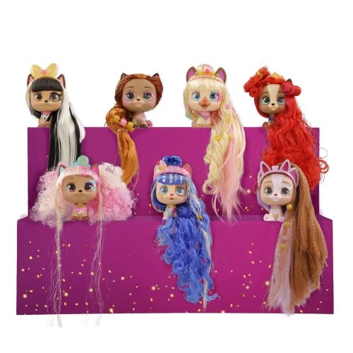 VIP PETS CELEBRIPETS PIESKI DO CZESANIA STYLIZACJI NIESPODZIANKI +AKCESORIA