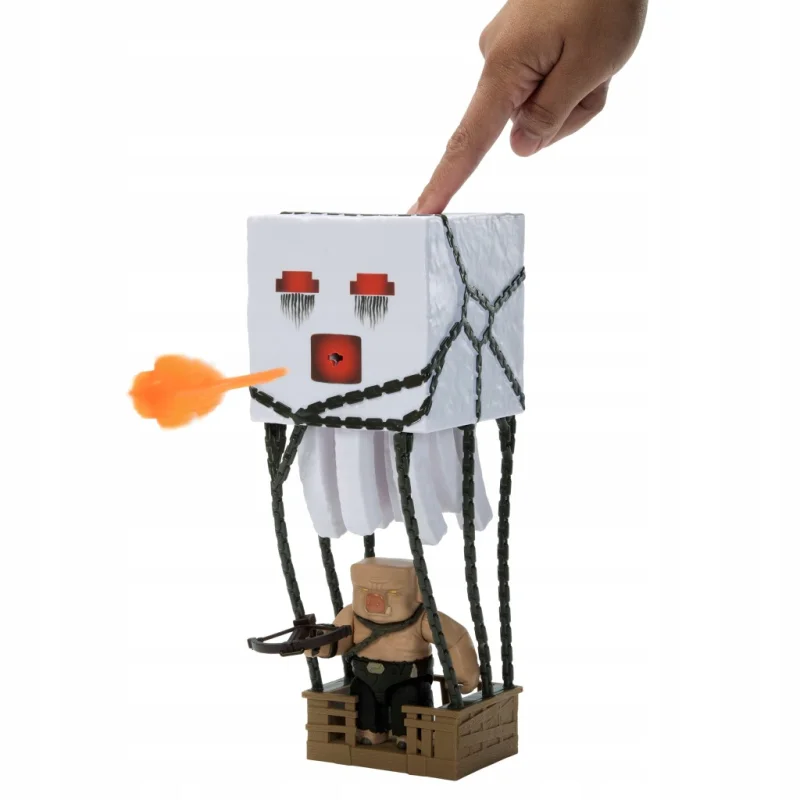 MATTEL MINECRAFT MOVIE PIGLIN + GHAST DUŻY ZESTAW 2x FIGURKA