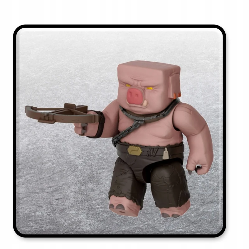 MATTEL MINECRAFT MOVIE PIGLIN + GHAST DUŻY ZESTAW 2x FIGURKA