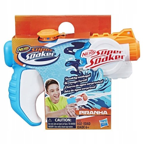 NERF SUPER SOAKER ORYGINALNY BLASTER PISTOLET NA WODĘ PIRANHA E2769