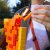 HASBRO NERF Wyrzutnia Minecraft Firebrand Topór + strzałki F8953 Siekiera