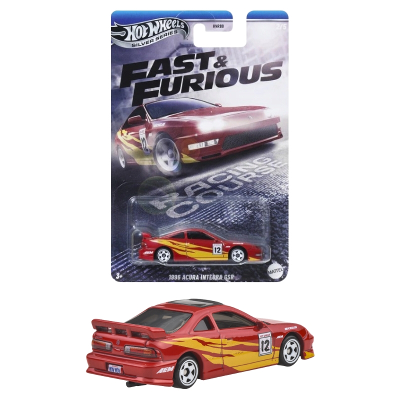 HOT WHEELS Silver Series FAST & FURIOUS 2/5 1996 Acura Integra GSR