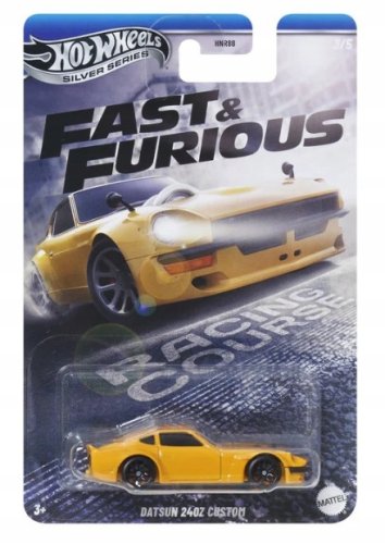 HOT WHEELS Silver Series FAST&FURIOUS 3/5 Datsun 240Z CUSTOM SZYBCY WŚCIEKL