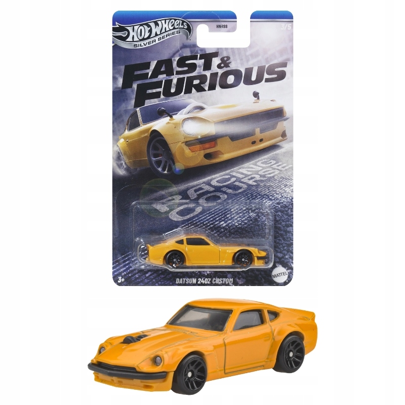 HOT WHEELS Silver Series FAST&FURIOUS 3/5 Datsun 240Z CUSTOM SZYBCY WŚCIEKL